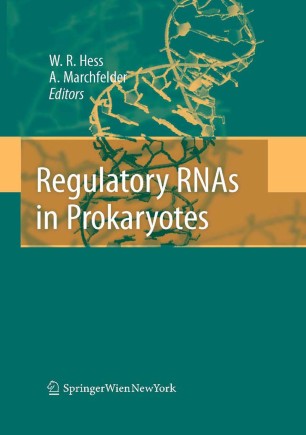 Regulatory RNAs in prokaryotes