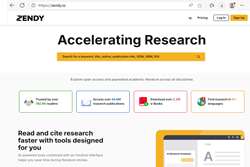 دسترسی دانشگاه تربیت مدرس به پایگاه اطلاعات علمی ZENDY