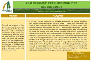  جلسه دفاع از پایان نامه خانم فاطمه میرشکاری  رشته انفورماتیک پزشکی دانشکده علوم پزشکی 
