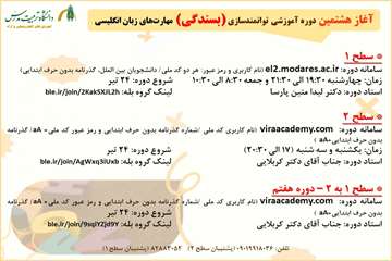 توانمندسازی مهارت‌های زبان انگلیسی (بسندگی)