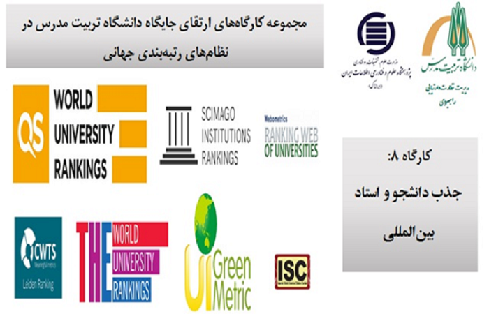 برگزاری کارگاه جذب دانشجو و استاد بین المللی